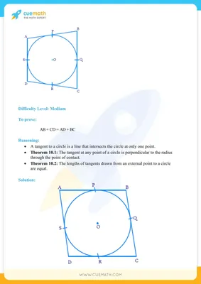 NCERT Solutions Class 10 Maths Chapter 10 Exercise 10.2 - Free PDF Download