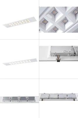 Slim LED Panel Light High Lumens 1200X300 45W AC85-265V Office Lighting Ce  RoHS