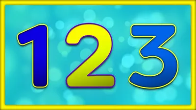 Learn Numbers From 1 To 10 | 123 Number Names | 1234 Numbers Song | 12345  Counting for Kids - YouTube