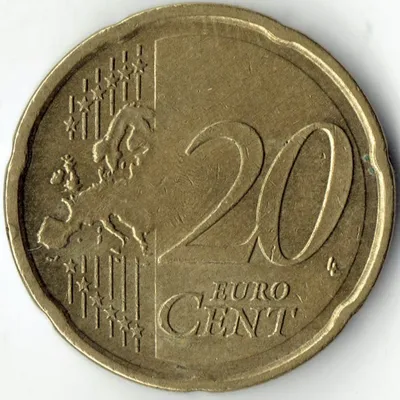 20 Euro cent coin clipart, | Free Photo - rawpixel