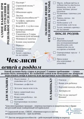 Что нужно брать с собой в роддом для ребенка и мамы: список на 2021 год -  РИА Новости, 29.06.2022