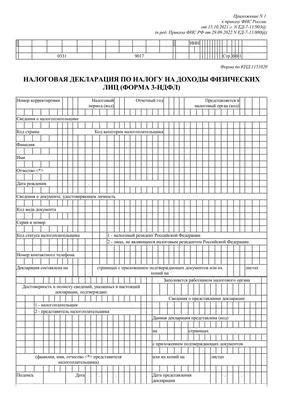 Форма 3-НДФЛ скачать бесплатно — Контур.Бухгалтерия