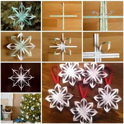 ❄️ СНЕЖИНКА ИЗ БУМАГИ ❄️ 3D PAPER SNOWFLAKE ❄️ - YouTube