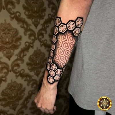 Create 3d tattoo design in geometric style by Alexey_lebetski | Fiverr