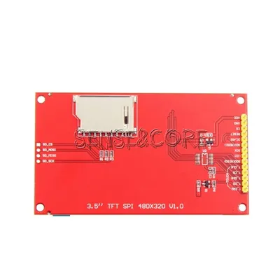 3.5 Inch 480x320 SPI Serial TFT LCD Module Display Screen with Press Panel  Driver IC ILI9488 for MCU - Walmart.com