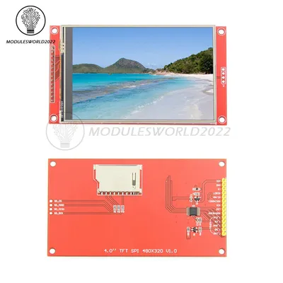 3.5\" TFT LCD Touch Screen Module 480x320 ST7796U - hit.ps