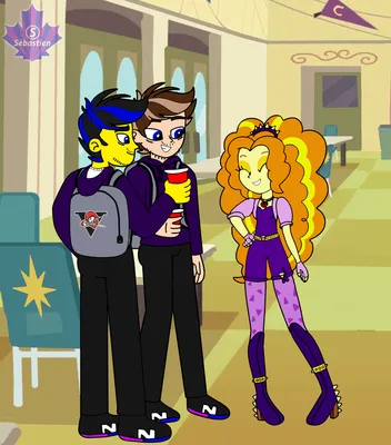 Идеи на тему «Adagio Dazzle» (34) | сирены, пони, мой маленький пони