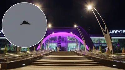 На территории аэропорта в Белгороде упал беспилотник — РБК