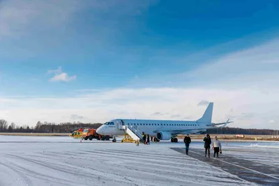 Аэропорт \"Иваново\" - ✈️В 2023 году из аэропорта «Иваново» в  Санкт-Петербург, Сочи и Калининград. ✓Полеты на все направления будет  осуществлять компания Nordwind Airlines совместно с авиакомпанией Икар на  комфортабельных Эмбраер-190 на 110