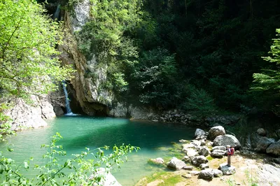 Агурские водопады в Сочи - фото, адрес, режим работы, экскурсии