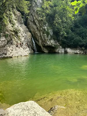 Агурские водопады в Сочи