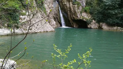 Водопады Агурские - достопримечательность Сочи