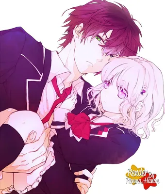 ayato_sakamaki_y_yui_komori_by_cristhal17-d8oky9m | Diabolik lovers ayato,  Ayato sakamaki, Diabolik lovers