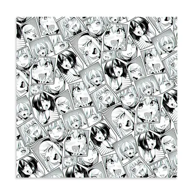 Ahegao Manga Collage T-Shirt - AnimeBape