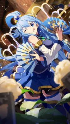 Aqua (KonoSuba) - Kono Subarashii Sekai ni Shukufuku wo! - Zerochan Anime  Image Board