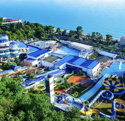 Отдых на Черном море 2021 недорого, дешевый отдых на Черном море | водные  горки Аквапарк пансионат АкваЛоо лечение в Сочи Лоо