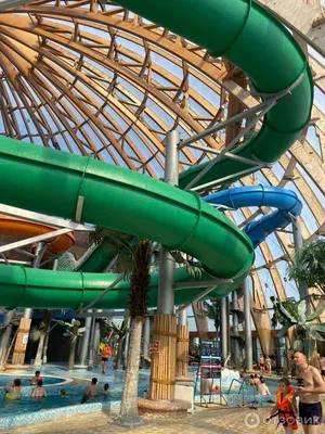 water Park PITERLAND, St. Petersburg. Water slides, attractions, leisure.  The Water Parks Of Russia - YouTube