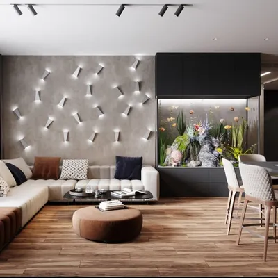 58 фото аквариум в интерьере гостиной – 2019 Дизайн Интерьера |  Проектирование интерьеров, Стили для гостиных комнат, Идеи для украшения