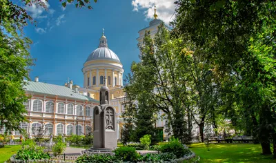 Александро-Невская лавра фото - Виды сверху - Фотографии и путешествия ©  Андрей Панёвин