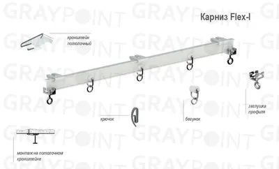 Алюминиевые карнизы по цене производителя. Купить алюминиевые карнизы для  штор в салоне