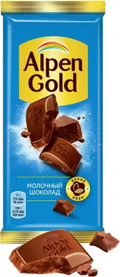 Доставка Шоколад Alpen Gold пористый темный 80г на дом по низкой цене.  globus-online.kg.