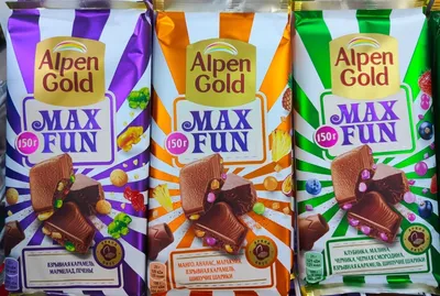 Alpen Gold провёл редизайн упаковки