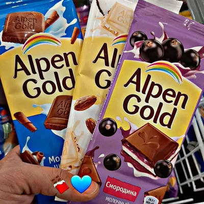 Шоколад Alpen Gold молочный, 85г купить с доставкой на дом, цены в  интернет-магазине