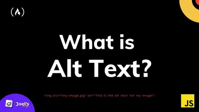 Alt Text SEO: Why is Alt Text Important? - Moz