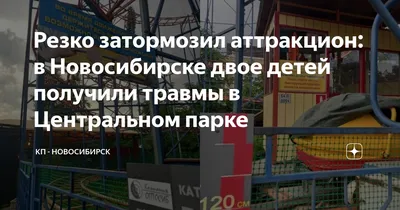 Центральный парк Новосибирска: адрес, время работы, аттракционы, как  добраться.