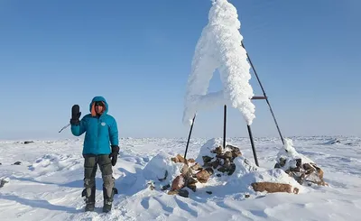 Изображение глубокой долины на Анабарском плато