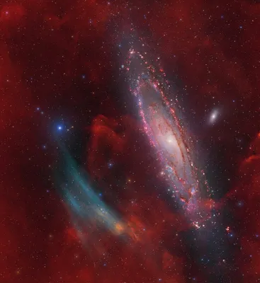 A Recently Discovered Gas Cloud Near Andromeda Stumps Astronomers |  Scientific American