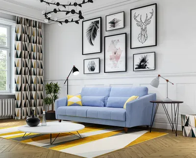Модульный диван «Экзотик» Европа с оттоманкой Ангажемент купить в Махачкале  цена