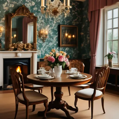 Атмосферные гостиные и столовые в английских домах | Fabian Smith