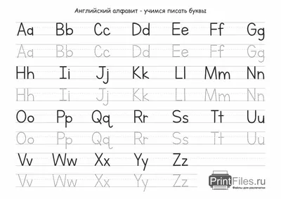 Английский алфавит с транскрипцией и произношением | Алфавит, Английский  алфавит, Английский