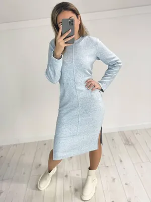 Осенние ангоровые платья: изображения высокого качества