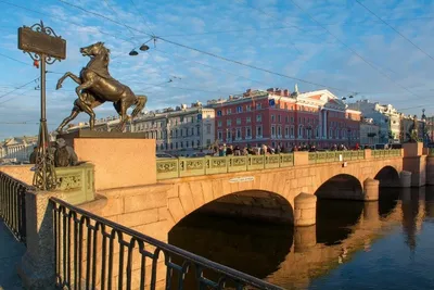 Маршрут для прогулки: по набережным рек Мойки и Фонтанки\". Аничков мост. |  Отель Оболенский Санкт-Петербург | Дзен