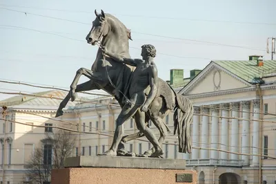 Аничков мост в санкт петербурге фото фотографии