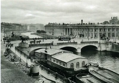 Аничков Мост и Кони Клодта, Мосты, Архитектура, Санкт-Петербург