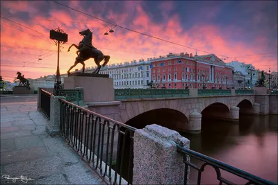 Аничков мост в Санкт-Петербурге: скульптуры коней, интересные факты, 50 фото