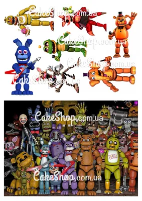 Five Nights at Freddy's 2 Искусство рисования аниматроники, другие, Пять  ночей у Фредди 2, Аниматроника, Рисование png | PNGWing