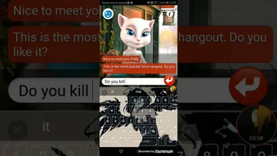 Игра \"Talking Angela\" маньяк (правда или бред) - YouTube