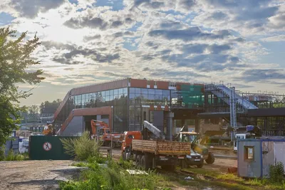 Продолжается активное строительство 🚊«Марьина Роща» МЦД D4 («Апрелевка» -  «Железнодорожный») | Развитие Метрополитена в Москве | Дзен