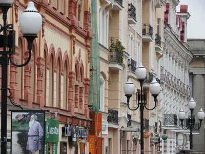 Старый Арбат Москва Россия — стоковые фотографии и другие картинки Москва -  Москва, Улица, Старый - iStock