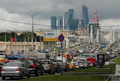 Москва. Улица Старый Арбат. :: Юрий Дегтярёв – Социальная сеть ФотоКто