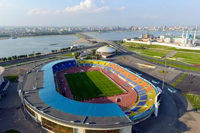 Russia, Kazan. Kazan Arena stadium Stock Photo - Alamy