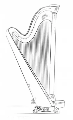 Арфа - история и описание игрушки