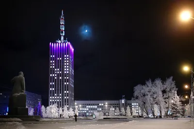 Город Архангельск с высоты птичьего …» — создано в Шедевруме