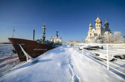 На зимние каникулы в Архангельск. В поисках снежного настроения