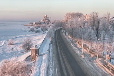 Фоторепортаж с заснеженных улиц зимнего Архангельска от Сергея Яковлева 21  января 2020 г - 21 января 2020 - 29.ru