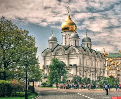 Архангельский собор Московского кремля - архитектор, в каком веке построен  и кто в нем похоронен